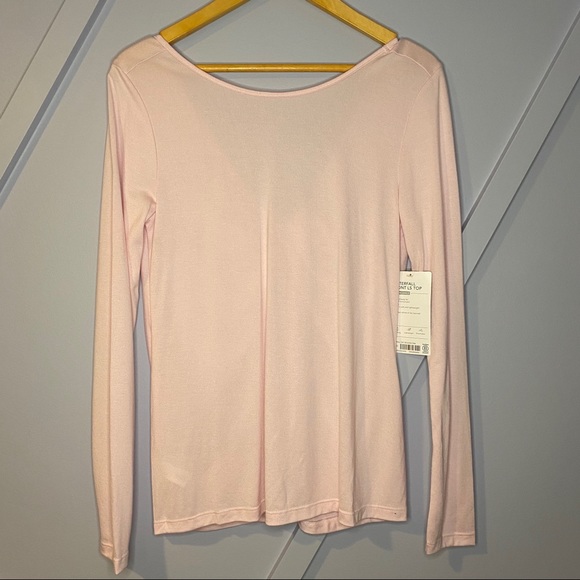 Athleta Waterfall Front LS Top relaxed fit soft - Picture 4 of 6